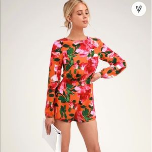 Floral Lulu’s Jumpsuit